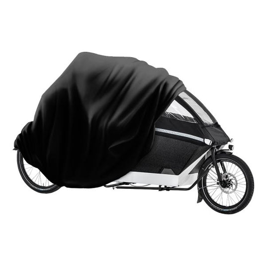 Ds covers cargo bike cover for single-track cargo bike with built-in rain cover