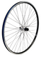 Kgs Kgz achterwiel 28 inch (622) cassette 8-10 v velg en spaken zwart