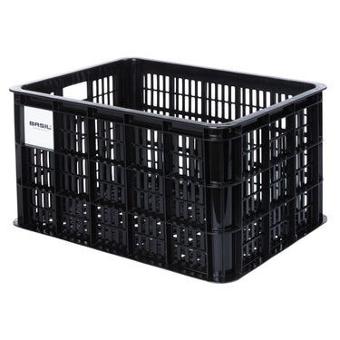 Basil gerecyclede fietskrat m 29.5 liter mik 33 x 44 x 27 cm - zwart
