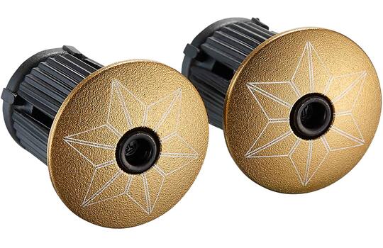 Load image into Gallery viewer, Supacaz - super sticky kush star fade stuurlint zwart goud
