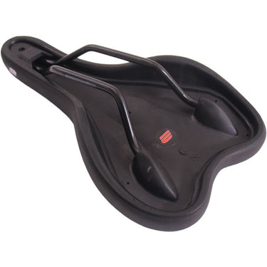 Edge fietszadel sporty - zwart (op kaart)