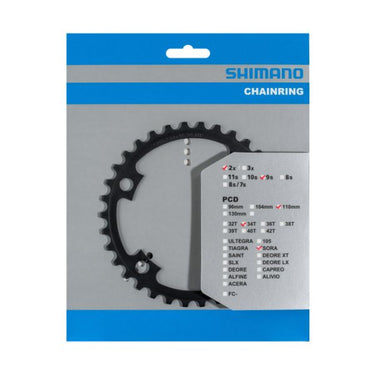 Shimano kettingblad 34t sora fc-r3000 - 9 speed