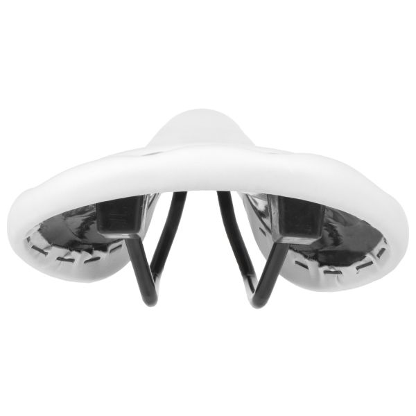 Load image into Gallery viewer, M-wave fietszadel fixie race - wit
