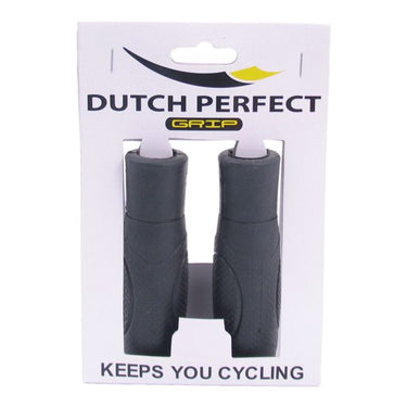 Stevige rubberen fietsgreep, 80cm, zwart