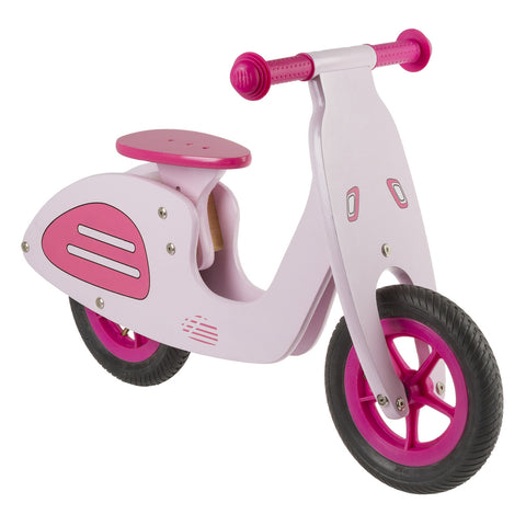 balance bike wood vespa pink 69.50