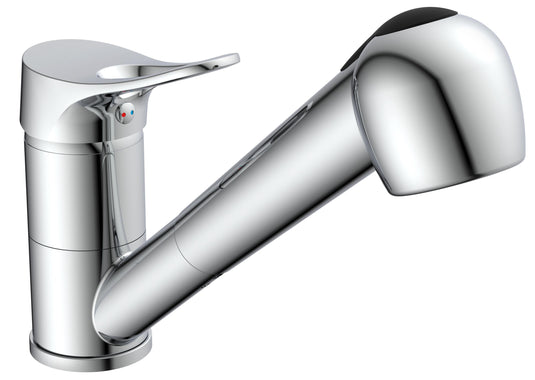 Ngk eisl verona meraan keuken met uittrekbare sproeier | chroom - ni183vecr ni183vecr