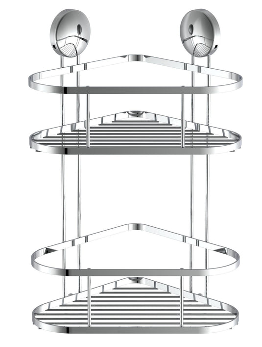 Eisl douche hoekrek 2 laags | chroom | om te lijmen of te schroeven - ba0203 ba0203