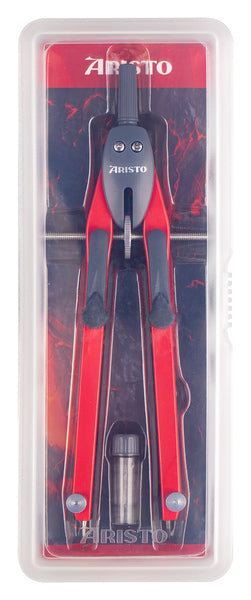 Aristo snelverstelpasser - nature - lengte 17cm - diameter 340mm - lava rood - ar552812