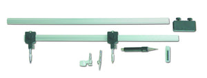Aristo stokpasser - 2-delig - cirkels diameter 1280mm - compleet met toebehoren - ar-59000