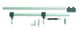 Aristo stokpasser - 2-delig - cirkels diameter 1280mm - compleet met toebehoren - ar-59000