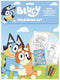 Alligator bluey - kleurset - 8 kleurplaten - 6 potloden grote stickers
