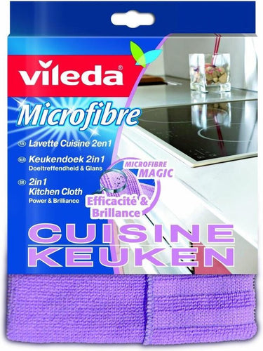 Vileda 2w1 - keuken doekje - microvezel - power zone
