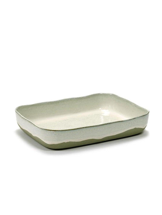 Serax - merci la nouvelle table - ovenschaal - wit - 2 stuks