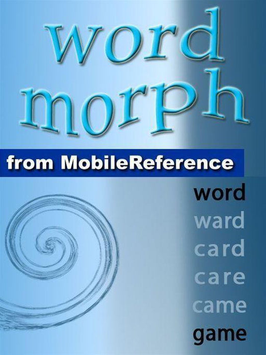Word morph volume 3: transform the starting word one letter at a time until you spell the ending word (mobi games)