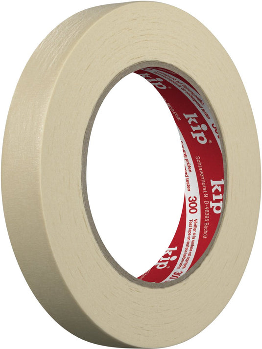 Kip masking-tec schilderstape 18 mm - 300 crêpe