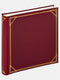 Walther mx-200-r standard - classic album - formaat 30 x 30 cm - 100 witte pagina's - rood