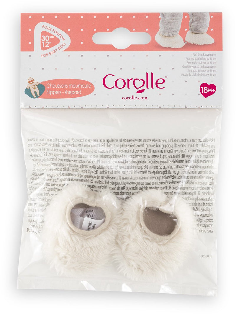 Load image into Gallery viewer, Corolle poppensloffen - zachte sloffen accessoire voor pop 30cm.
