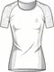 Odlo sportshirt performance x-light dames - kleur wit - maat xl
