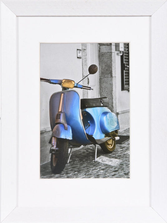 Henzo fotolijst - - umbria - fotomaat 13x18 cm - wit