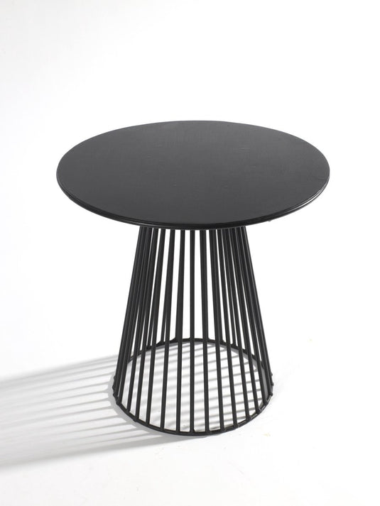 Serax - antonino sciortino metal sculptures - bijzettafel xl - zwart - 60 ø