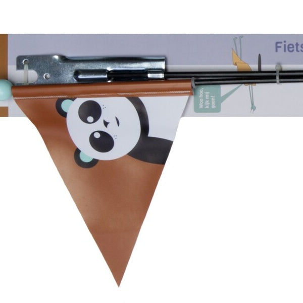 Vlag pexkids panda bruin