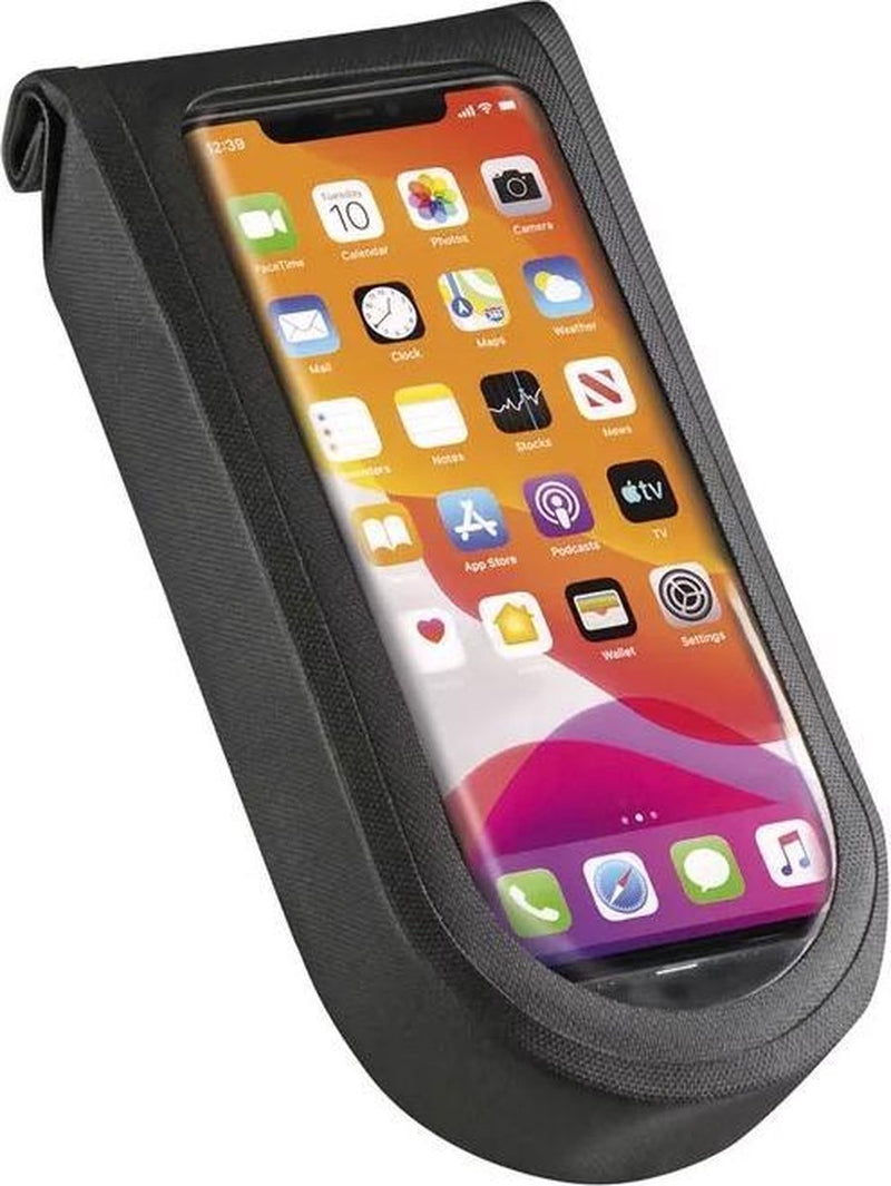 Load image into Gallery viewer, Klickfix telefoontas phonebag tour m incl. quad mini adapter zwart

