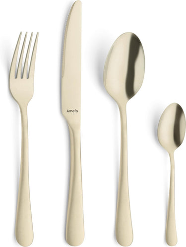 Amefa austin vintage - champagne- 24 delige bestekset - 6 persoons