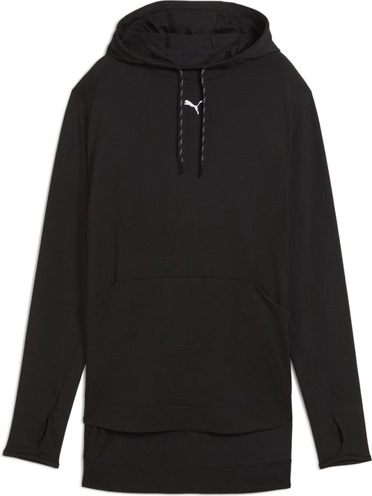 Puma modest hoodie dames sporttrui - black