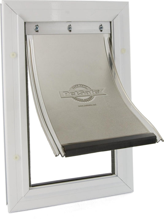 Petsafe 600 kattenluik aluminium - wit