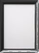 Seco kliklijst - a2 - zwart - aluminium - 25mm frame
