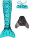 Kuaki zeemeerminstaart - set turquoise - s - 10 jaar