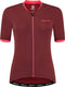 Rogelli essential fietsshirt - korte mouwen - dames - bordeaux, coral - maat l