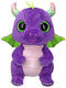 Van der meulen ty beanie boo daphne purple dino, 15cm