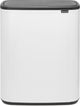 Brabantia bo touch bin prullenbak - 60 liter - 1 vak - white
