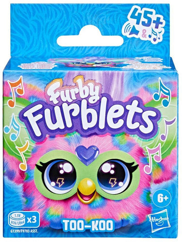 Hasbro furblet too-koo mini furby blauw
