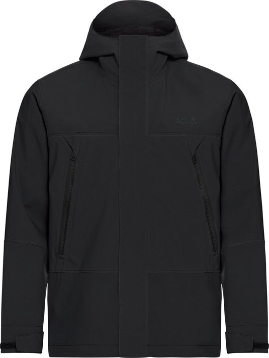 Jack wolfskin onera 2l jkt m heren outdoorjas-black