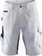 Blåkläder blaklader 1094 schildersshort met stretch white dark grey c54