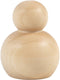 Creativ company houten knutsel figuren rond 5 cm set van 5 diy.