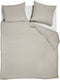 Vtwonen gentle embrace dekbedovertrek - lits-jumeaux - 240 x 200 220 cm - zand