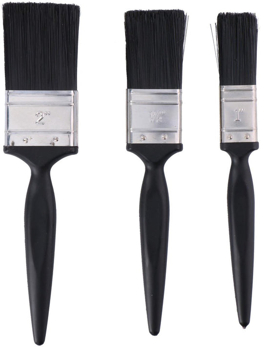 Kinzo kwasten set – 3 stuks – verfkwasten 25, 38 en 50 mm – voor schilderklussen in en om huis