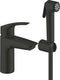 Grohe eurosmart - wastafelkraan met bidetdouche, mat zwart 231242433