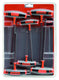 Bahco t-inbussleutelset 3-10mm 6-delig