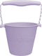 Scrunch speelgoedemmer - paars - opvouwbaar - recycleerbaar
