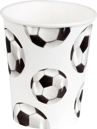 Boland papieren bekers voetbal, 10st.