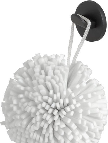 Tiger noon - handdoekhaak klein ø 3.4 cm - zonder boren - zelfklevend met 3m tape - zwart