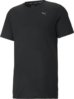 Puma performance ss tee m heren sportshirt - zwart - maat s