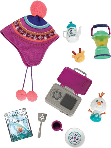 Jakks disney ily frozen 45cm anna camping accessoires set