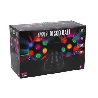 Load image into Gallery viewer, Party time! party time twin disco bal 10 cm
