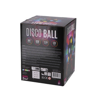 Load image into Gallery viewer, Party time! disco bal led 12,5 cm party time | 2 stuks
