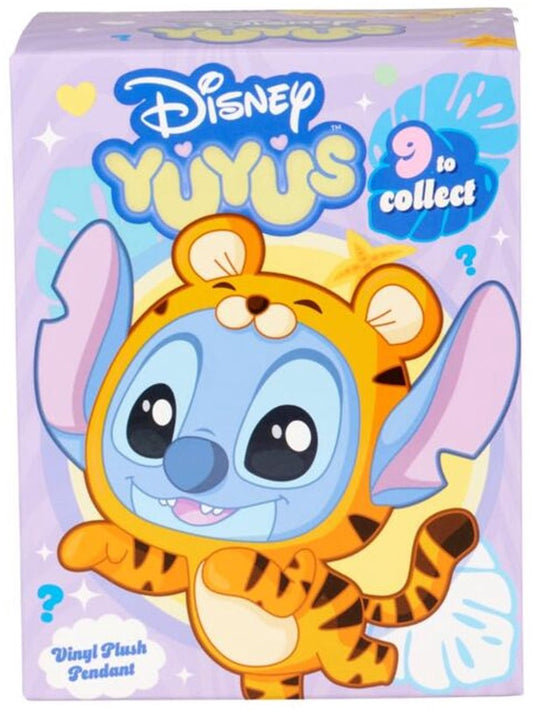 Simba toys plush - disney simba toys plush - knuffel - disney yuyus stitch verzamelfiguur met sleutelhanger 12cm - blindbox
